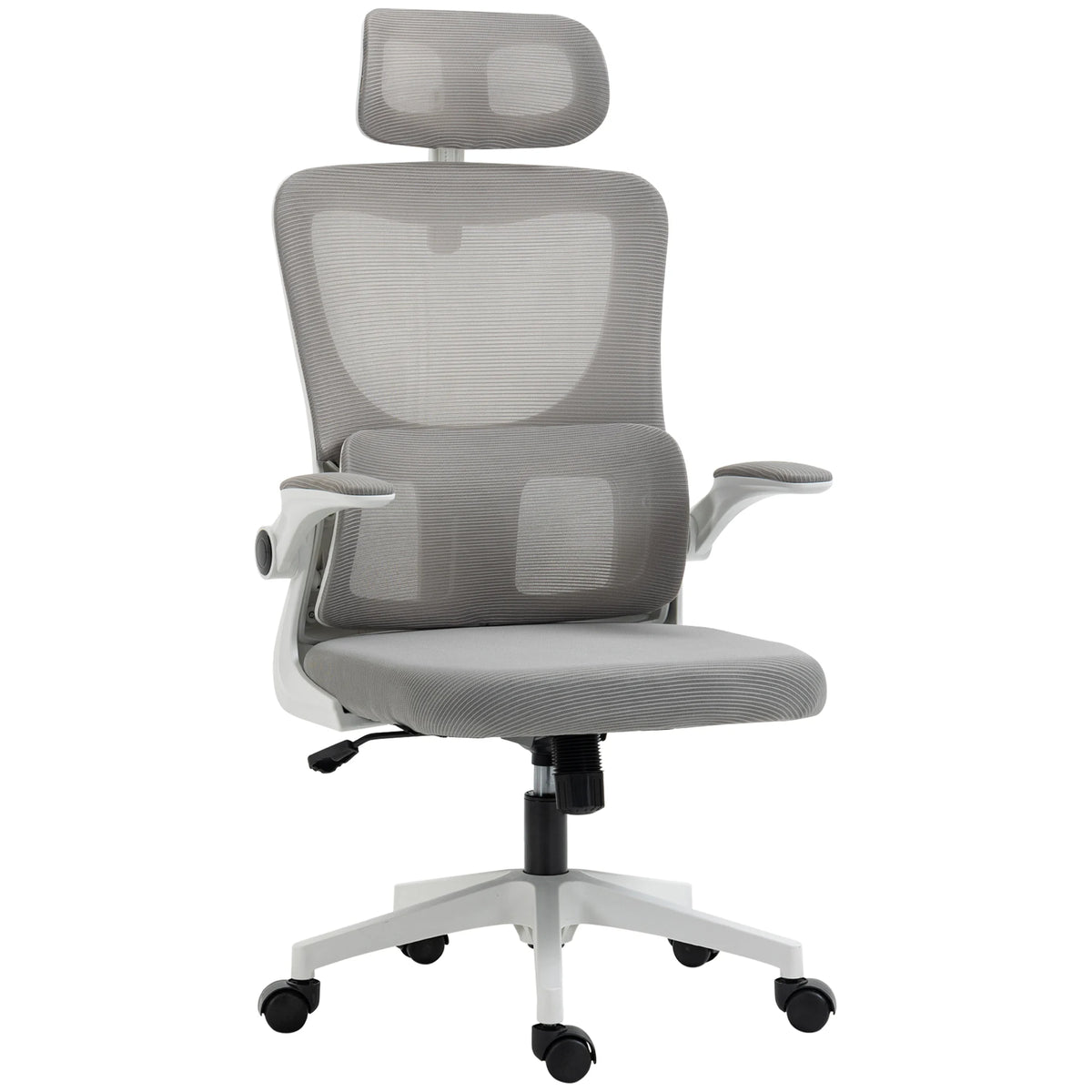 SEAT AIR Gris  | Chaise Ergonomique en Mesh avec Soutien Lombaire